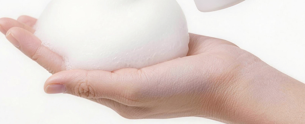 OEM Custom Amino Acid Foaming Facial Cleanser For Brands Advanced Amino Acid Pure Moist Cleansing Mousse Skin Care