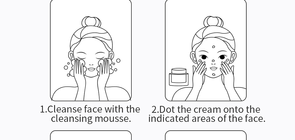 Custom Facial Serum Formula Development Service Facial Clarifying Serum with Moisturizing Skin Care Benefits