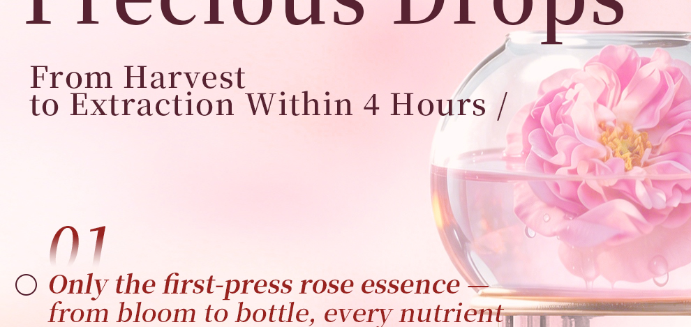 Rose Hydrosol Rose Water Hydrates and Nourishes Skin