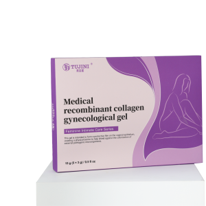 Medical recombinant collagen gynecological gel