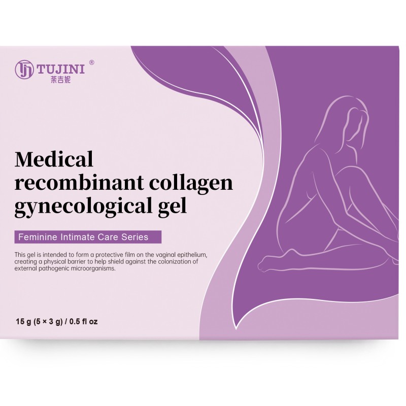 Medical recombinant collagen gynecological gel