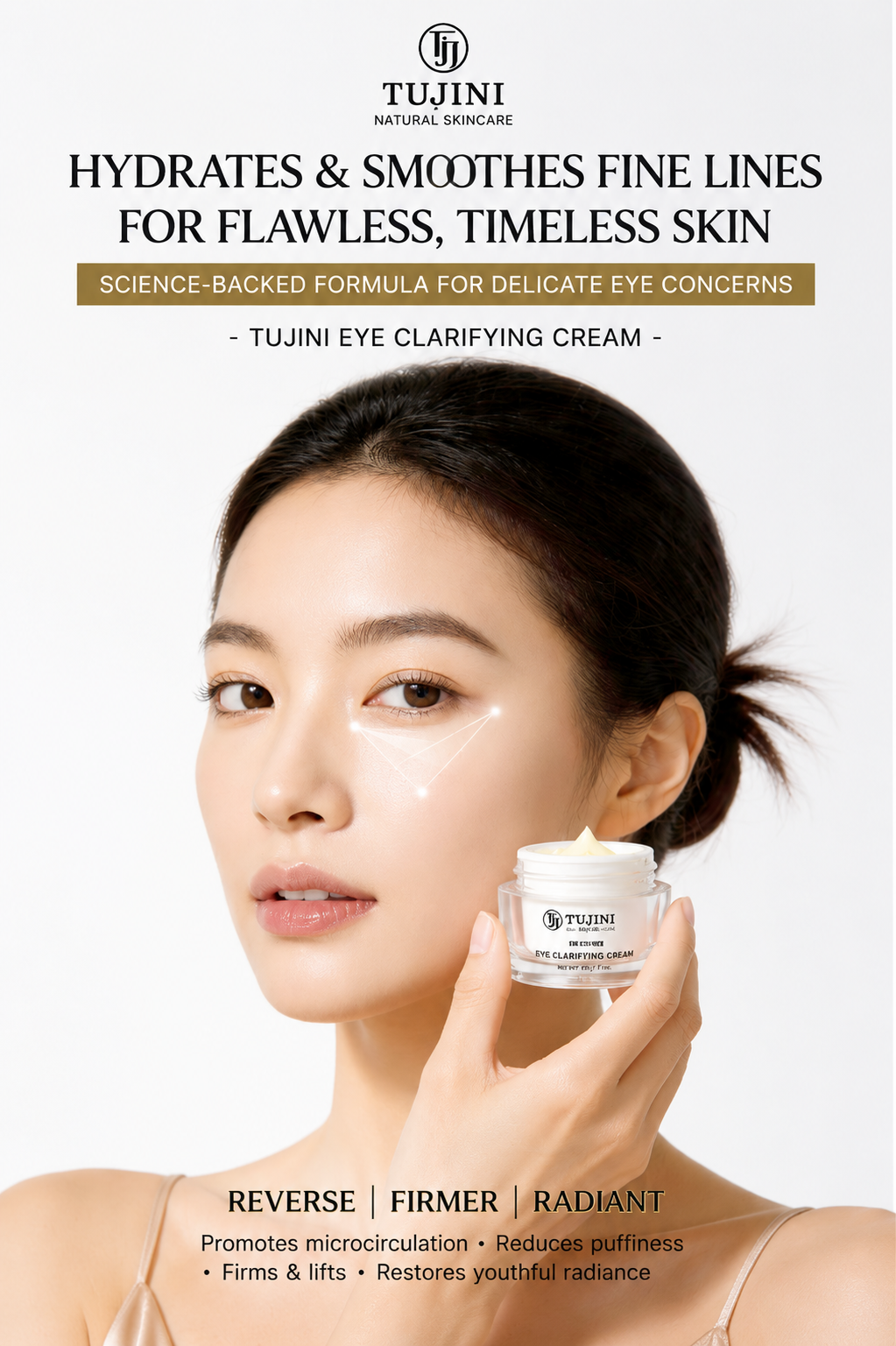 HYDRATES & SMOOTHES FINE LINESFOR FLAWLESS, TIMELESS SKIN